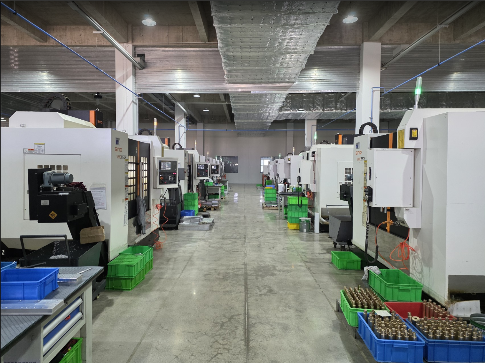 客户现场——加工中心产线